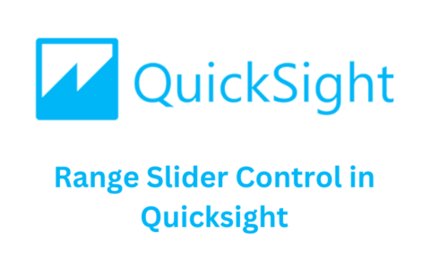 How to add Range slider filter control in Quicksight?